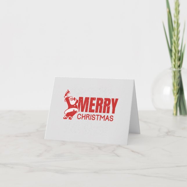 Tarjeta de Navidades de Anton para navidad (Anverso)