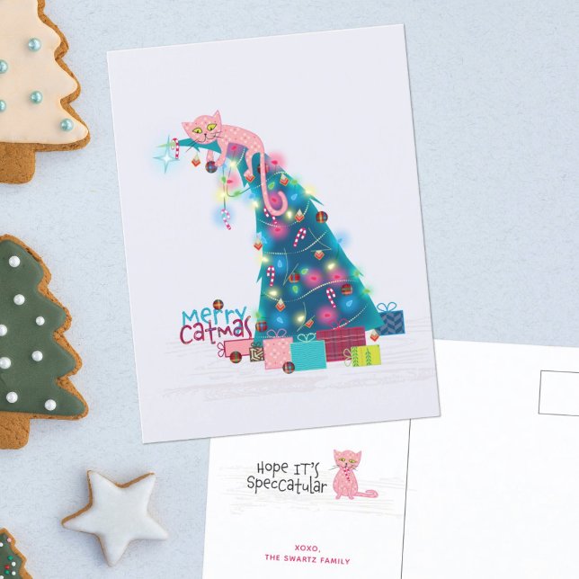 Tarjeta de Navidades de árbol de navidad (Subido por el creador)