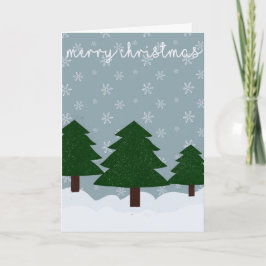 Tarjeta de Navidades de árbol de Navidad