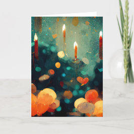 Tarjeta de Navidades de árbol de Navidad con estil