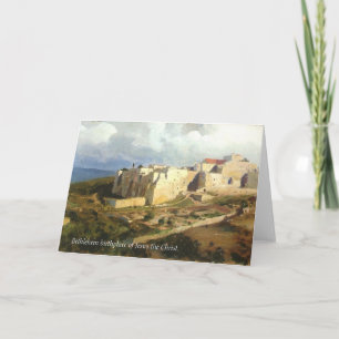 Tarjeta de Navidades de Belén