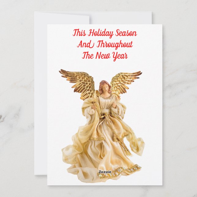 Tarjeta de Navidades de Bendición (Reverso)