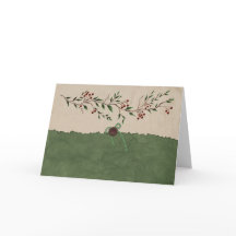 Tarjeta de Navidades de bisutería