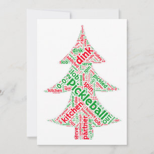 Tarjeta de Navidades de bolas de bolas