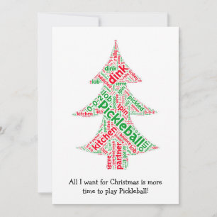 Tarjeta de Navidades de bolas de bolas