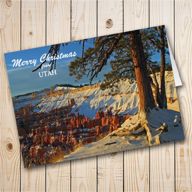 Tarjeta de Navidades de Bryce Canyon Utah (Subido por el creador)