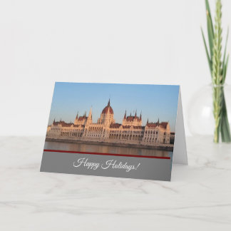Tarjeta de Navidades de Budapest