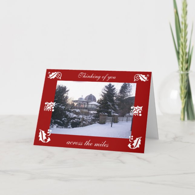 Tarjeta de navidades de Buxton (Anverso)