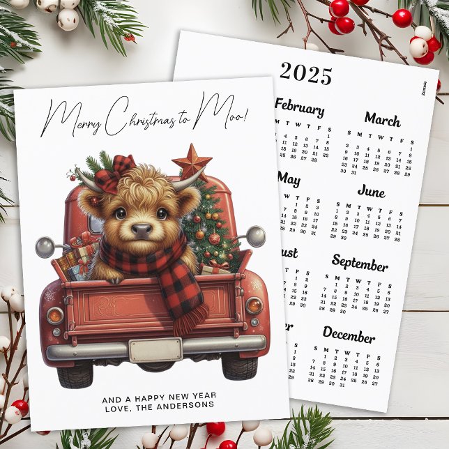 Tarjeta de Navidades de camiones del calendario Hi (Subido por el creador)