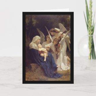 Tarjeta de Navidades de Canción de los Ángeles