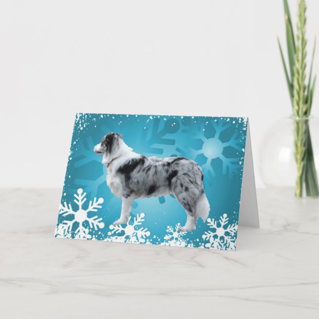 Tarjeta de Navidades de color de borde (Anverso)