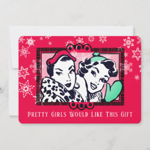 Tarjeta de Navidades de crochet de punto hechos a