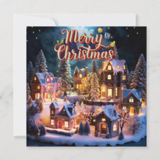 Tarjeta de Navidades de deseos caprichosos
