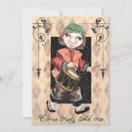 Tarjeta de Navidades de Drummer Boy