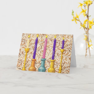 Tarjeta de Navidades de encendido por velas por ad