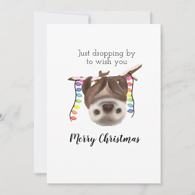 Tarjeta de Navidades de eslogan cúbico (Anverso)