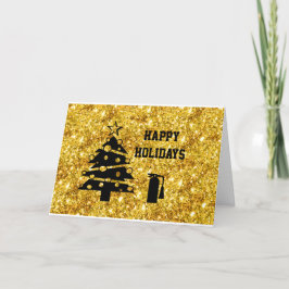 Tarjeta de Navidades de extinguidores de incendios