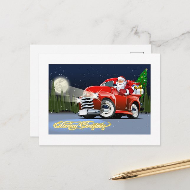 Tarjeta de Navidades de felicitación (Anverso/Reverso In Situ)