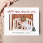 Tarjeta de Navidades de foto de Invitación de Reci<br><div class="desc">Anuncie la llegada de la nueva adición a su familia con esta tarjeta de navidades de fotos dulce. Personalice con 1 foto en la parte delantera y 3 fotos en la parte posterior junto con toda la información de las estadísticas de nacimiento de sus hijos. Visita la colección de tarjetas...</div>