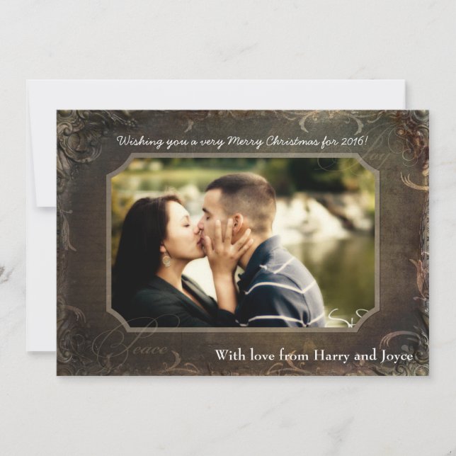 Tarjeta de Navidades de FOTO XMAS para Navidades l (Anverso)