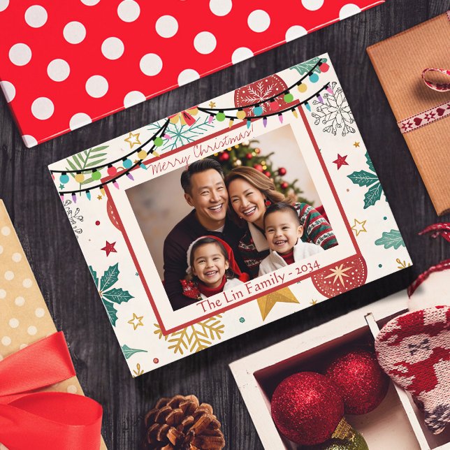 Tarjeta de Navidades de fotografía de Navidades fe (Subido por el creador)