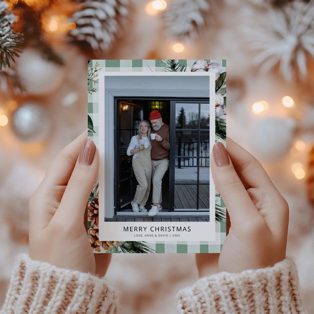 Tarjeta de Navidades de fotografía de plástico ver (Subido por el creador)