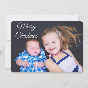 Tarjeta de Navidades de fotografía familiar person