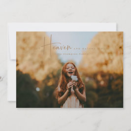 Tarjeta de Navidades de fotografía religiosos en c