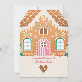 Tarjeta de Navidades de fotos de la casa de Ginger