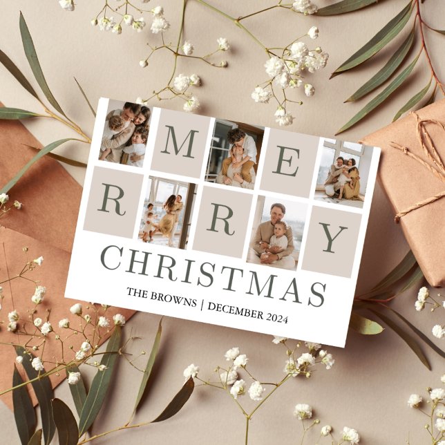 Tarjeta de Navidades de fotos navideños (Subido por el creador)