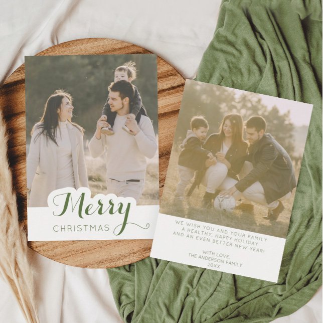 Tarjeta de Navidades de fotos navideños (Subido por el creador)