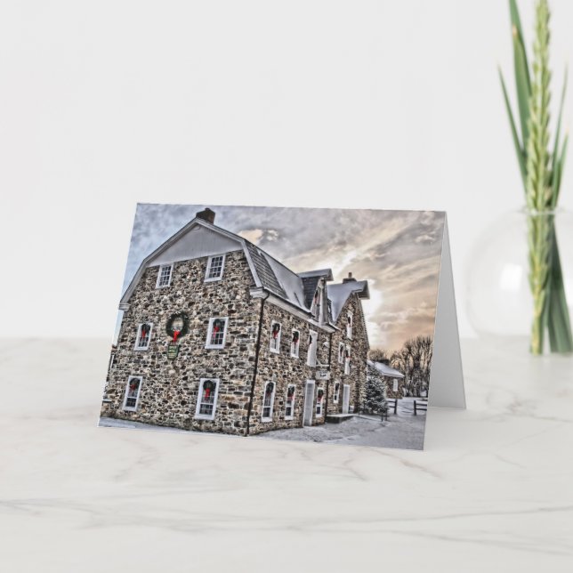 Tarjeta de Navidades de Grist Mill (Anverso)