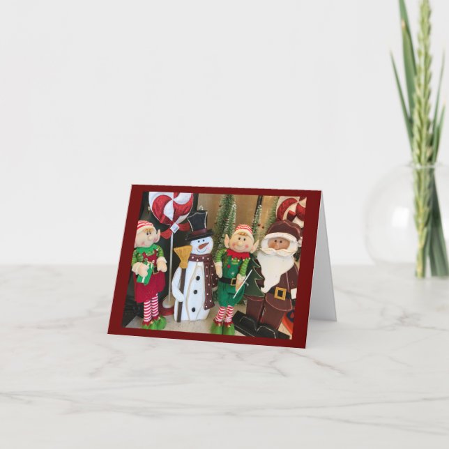 TARJETA DE NAVIDADES DE GRUPO DE TODOS NOSOTROS (Anverso)