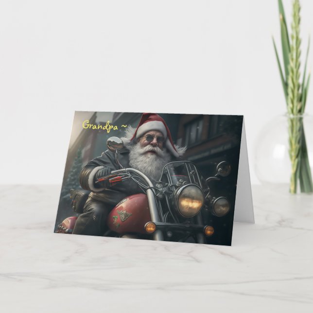 TARJETA DE NAVIDADES DE Guay GRANDPA (Anverso)