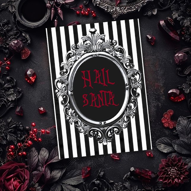 Tarjeta de Navidades de Hail Santa (Subido por el creador)