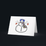 Tarjeta de Navidades de Ham Radio Snowman<br><div class="desc">Acá está Brownielock el lindo Ham Radio Snowman que puede ser usado como una tarjeta de Navidad para mandar a todos tus amigos de radio y también familia. Puede personalizar esto como desee pulsando sobre el Personalizar y, a continuación, los botones "Añadir texto". Utilice las flechas para posicionar donde desee....</div>