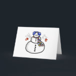 Tarjeta de Navidades de Ham Radio Snowman<br><div class="desc">Acá está Brownielock el lindo Ham Radio Snowman que puede ser usado como una tarjeta de Navidad para mandar a todos tus amigos de radio y también familia. Puede personalizar esto como desee pulsando sobre el Personalizar y, a continuación, los botones "Añadir texto". Utilice las flechas para posicionar donde desee....</div>