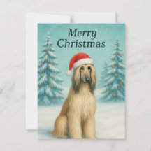 Tarjeta de Navidades de hebilla afgana - Tarjeta d