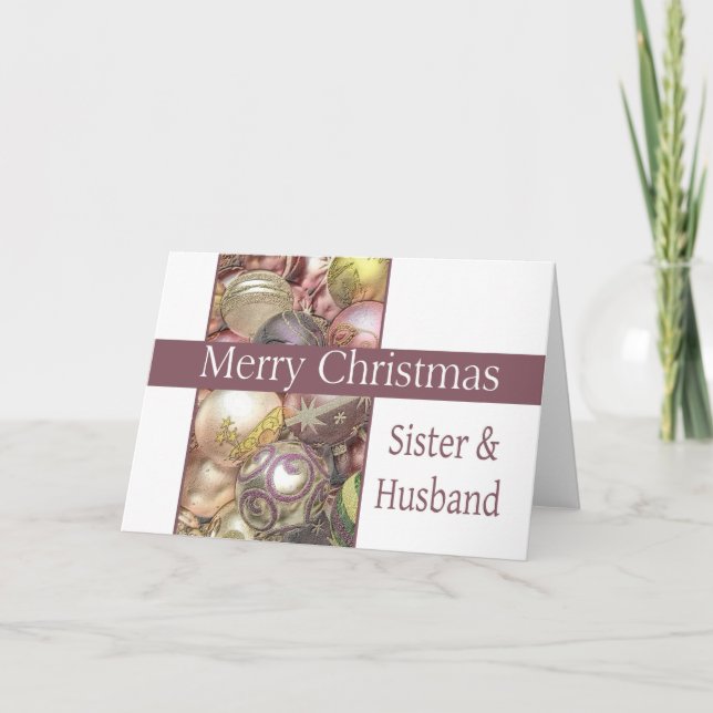 Tarjeta de Navidades de Hermanas y Hermanos en Der (Anverso)