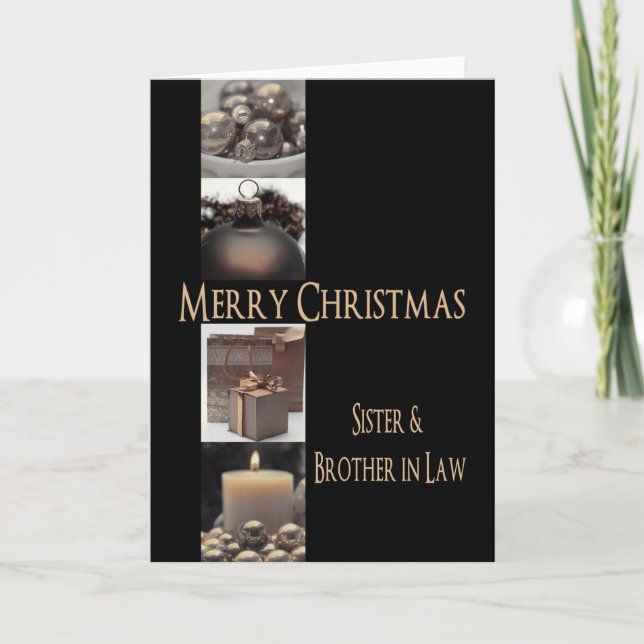 Tarjeta de Navidades de Hermanas y Hermanos en Der (Anverso)