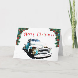 Tarjeta de Navidades de Hot Rod