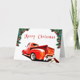 Tarjeta de Navidades de Hot Rod