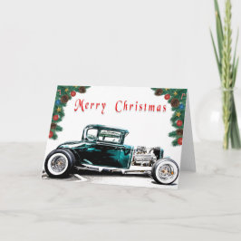 Tarjeta de Navidades de Hot Rod