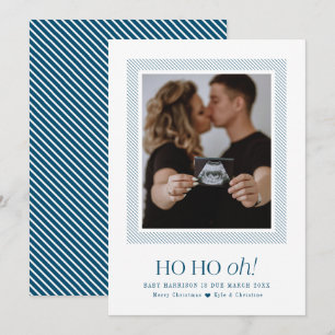 Tarjeta de Navidades de Invitación de embarazo Ho 