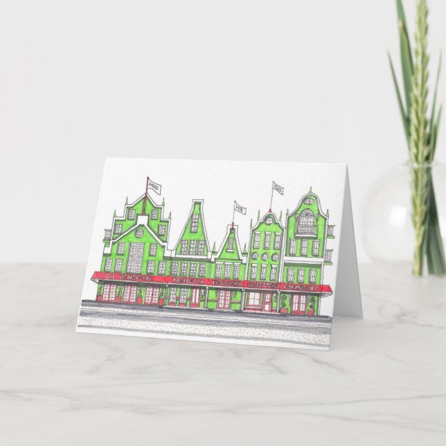 Tarjeta de Navidades de Italia (Anverso)