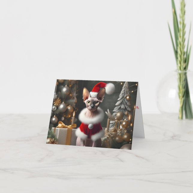 Tarjeta de Navidades de juego de invierno de fotos (Anverso)