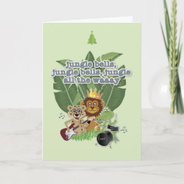 Tarjeta de Navidades de Jungle Bells