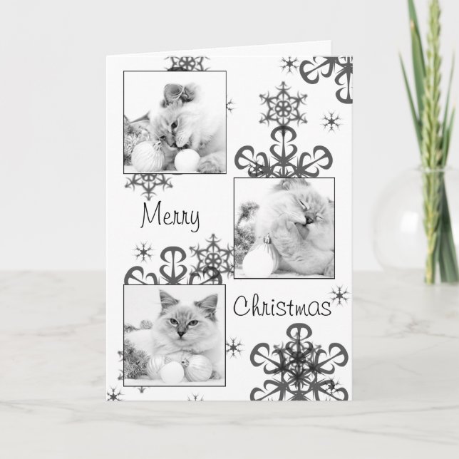 tarjeta de navidades de kitty (Anverso)