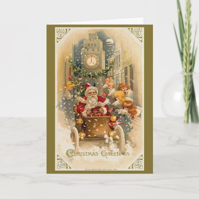 Tarjeta de Navidades de la carrera nocturna de San (Anverso)