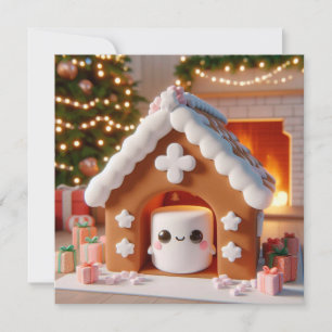 Tarjeta de Navidades de la casa Marshmallow Ginger